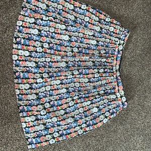 Floral JCrew Skirt
